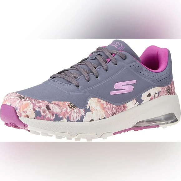 NIB Skechers Women’s Relaxed Fit Spikeless Floral Golf Shoes size 8 - Picture 2 of 9